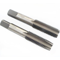 Метчик дюймовый UNC 1/2" 13 нитей 9ХС комплект из 2-х штук TORNERI