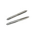 Метчик дюймовый UNF 1/4" 28 нитей 9ХС комплект из 2-х штук TORNERI