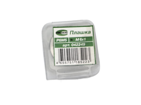 Плашка М 6.0х1.0 Р6М5 TORNERI